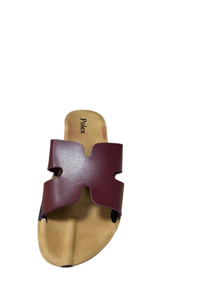 POLEX Kadın Düz İnce Taban H modeli Terlik - Resim 4