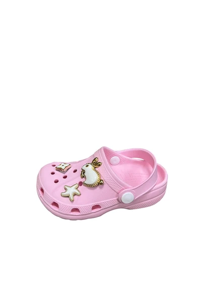 Apella Kız Çocuk Taşlı Önü Kapalı Terlik - Resim 4