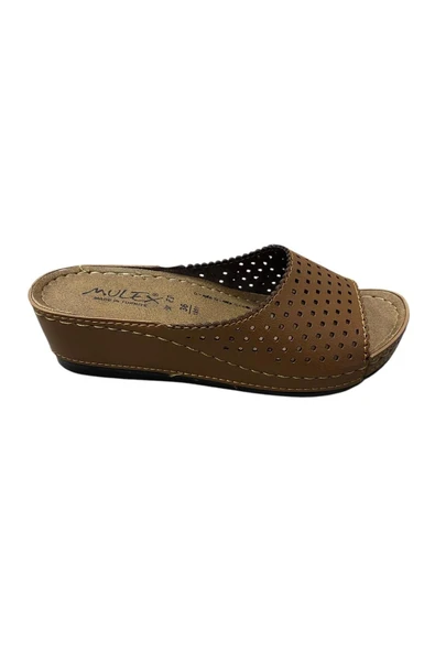 MULEX Kadın Dolgu Topuk Yazlık Terlik - Resim 7