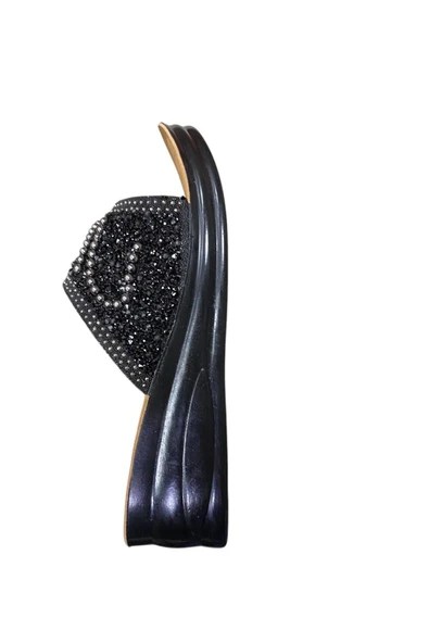 henedi Kadın Dolgu Topuk Taşlı Terlik - Resim 3