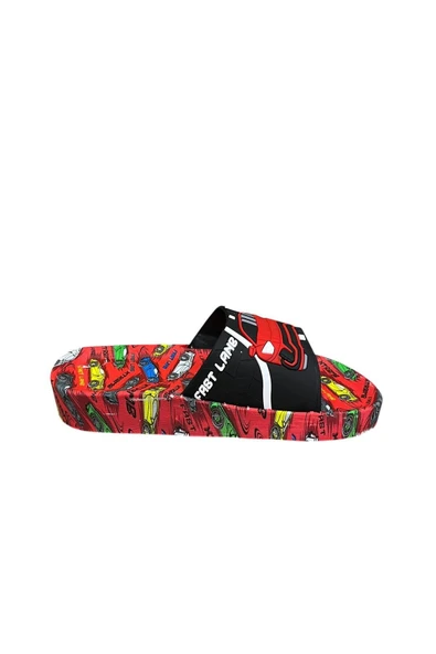 güven kundura Çocuk Terlk Düz Kaymaz Taban - Resim 10