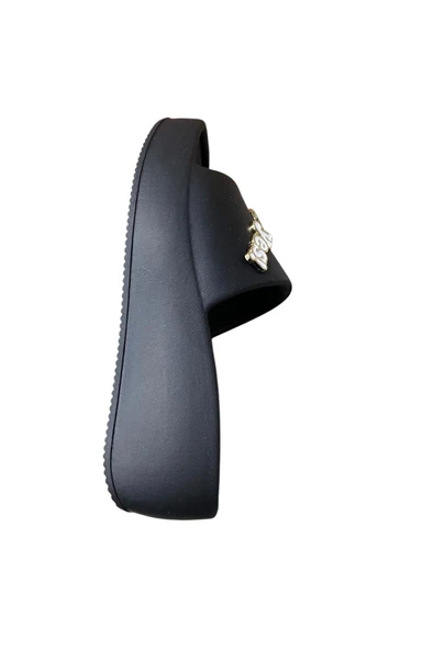 monapicco Kadın  Kalın Taban  Eva Taşlı Terlik - Resim 7