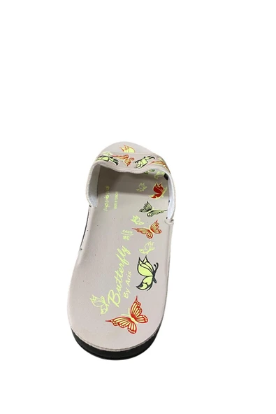 güven kundura Kadın Düz İnce Taban Terlik - Resim 9