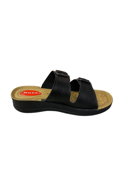 POLEX Kadın Dolgu Topuk Yazlık Terlik - Resim 4