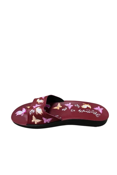 güven kundura Kadın Düz İnce Taban Terlik - Resim 3