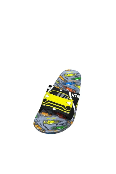 güven kundura Çocuk Terlk Düz Kaymaz Taban - Resim 9