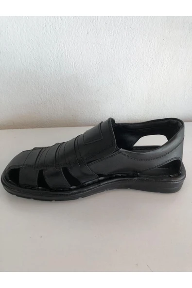 İrfan Yavuz Erkek Hakiki Deri Kapalı Sandalet - 3