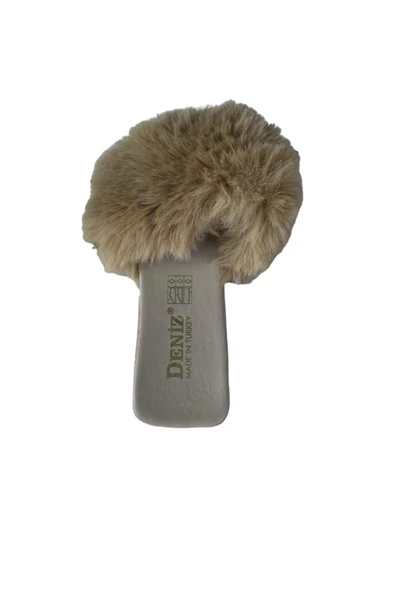 DENİZ Kadın Tüylü Terlik - Resim 2