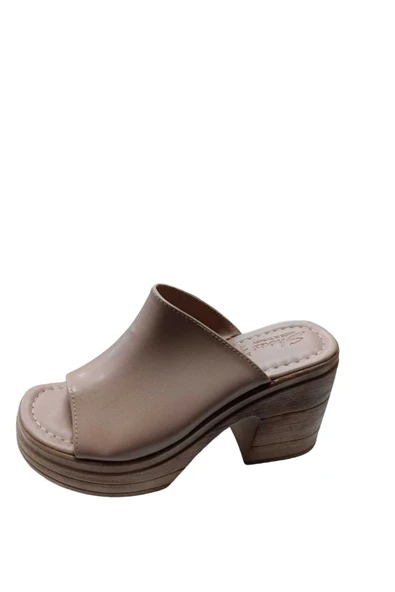 MİSS BEYZA Kadın Kalın Taban Terlik - Resim 5