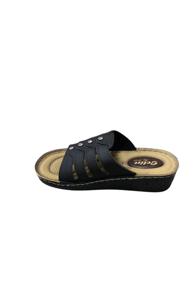 AVOX Kadın Düz Taban Taşlı Terlik - Resim 9