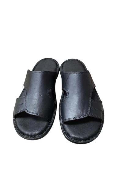 PANTER Erkek Hakiki Deri Terlik - Resim 10