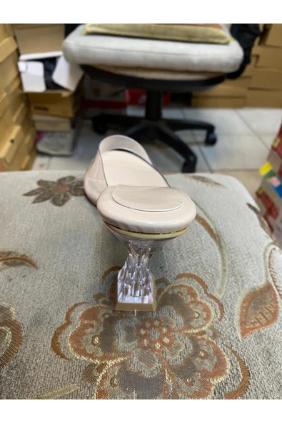 güven kundura Kadın Şeffaf Terlik - Resim 3