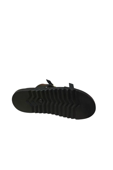 Shoes Kadın Kalın Taban İnce Bantlı Yazlık Terlik - Resim 2