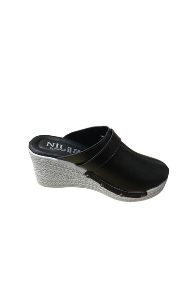 Daye Kadın Dolgu Platform Topuklu Önü Kapalı Terlik - Resim 4