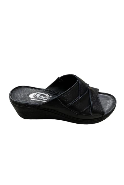 Joyful Kadın Dolgu Hakiki Deri Terlik ürün görseli