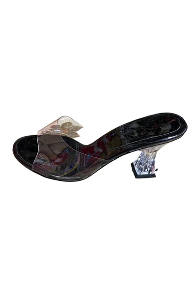 güven kundura Kadın Şeffaf Terlik - Resim 6