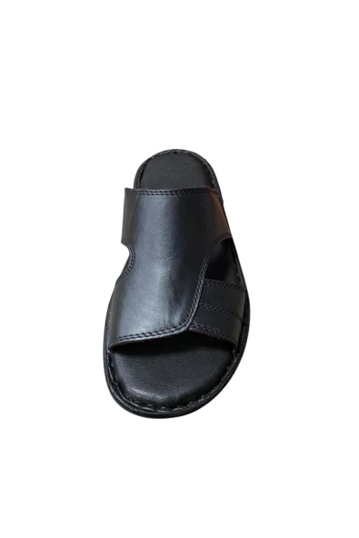 PANTER Erkek Hakiki Deri Terlik - Resim 7