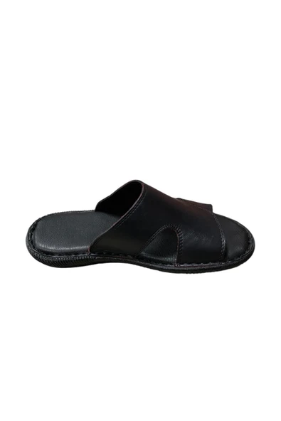 PANTER Erkek Hakiki Deri Terlik - Resim 9