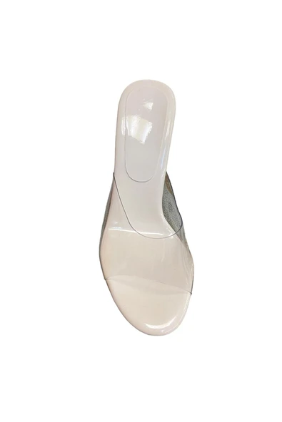 güven kundura Kadın Şeffaf Terlik - Resim 2