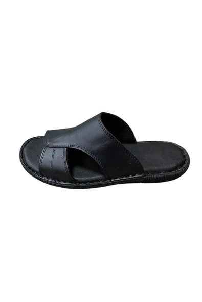 PANTER Erkek Hakiki Deri Terlik - Resim 6