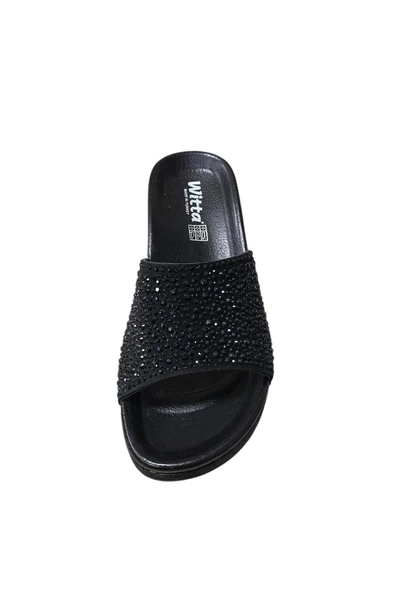 Witta Kadın Dolgu Topuk Taşlı Terlik - Resim 5