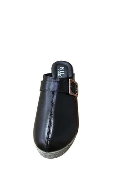 Daye Kadın Dolgu Platform Topuklu Önü Kapalı Terlik - Resim 3