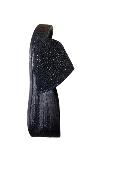 Witta Kadın Dolgu Topuk Taşlı Terlik - Resim 2