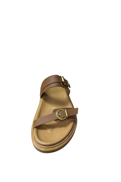 Shoes Kadın Kalın Taban İnce Bantlı Yazlık Terlik - Resim 10