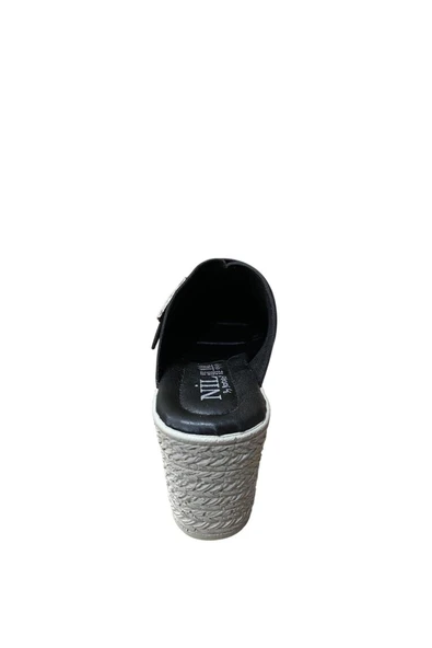 Daye Kadın Dolgu Platform Topuklu Önü Kapalı Terlik - Resim 5