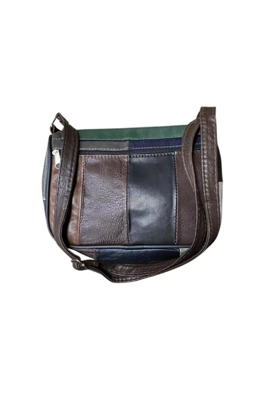 SELÇUK Kadın Deri Yan Askılı Çanta - Resim 4