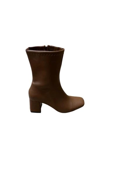 miçe shoes Kadın Kalın Topuklu Bilekli Bot ürün görseli