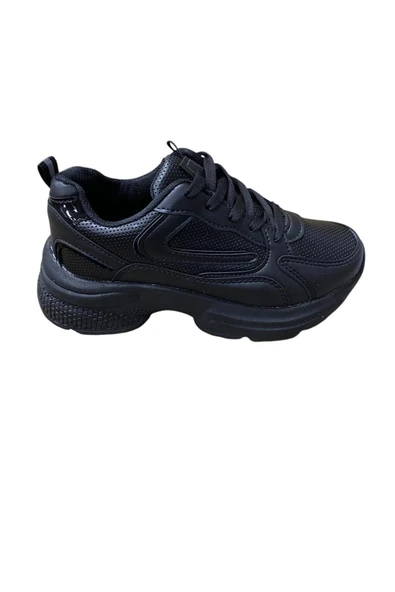 güven kundura Kadın Kalın Tabanlı Spor Ayakkabı - Resim 9