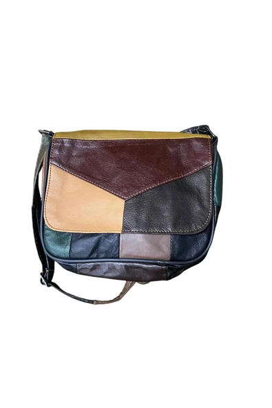 SELÇUK Kadın Deri Yan Askılı Çanta - Resim 3