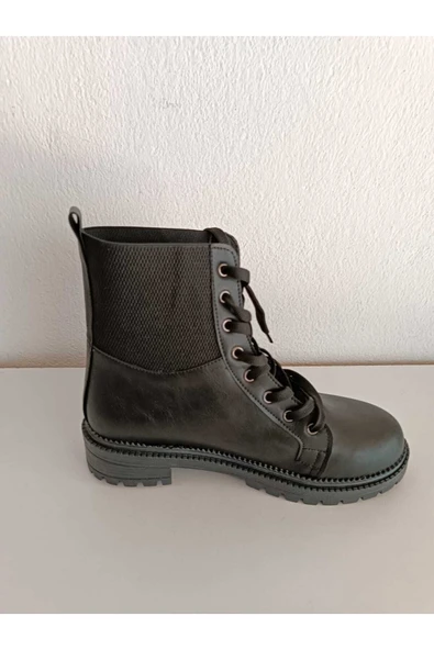 güven kundura Kadın Platfrom Düz Taban Süet Botlar ürün görseli