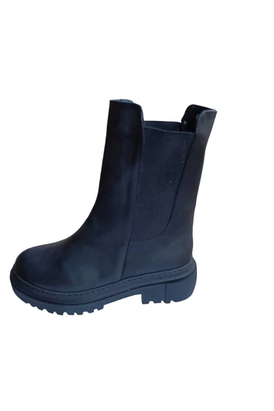 Şanzelize Kadın Kalın Taban Lastikli Bot ürün görseli