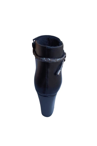 NEW Kadın Platfrom Topuklu Taşlı Bot - Resim 2