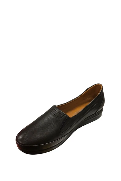 Fastbrandshoes Kadın Düz Taban Hakiki Deri Ayakkabı - Resim 3