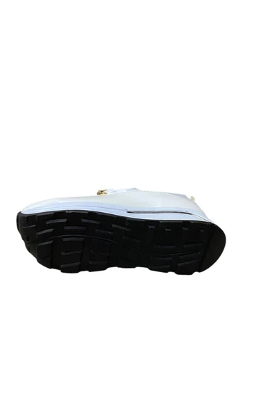 Blackwild Kadın Beyaz Tokalı Spor  Ayakkabı - Resim 6