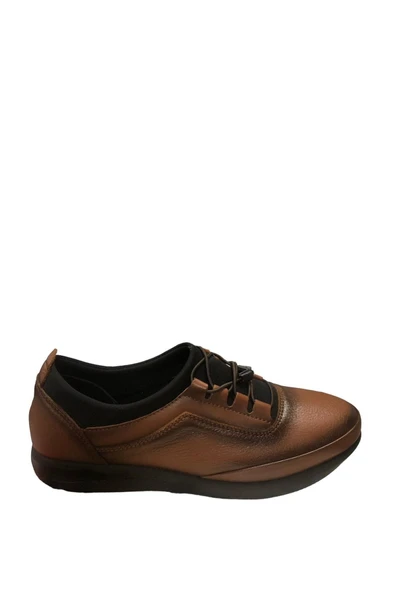 Fastbrandshoes Kadın Düz Taban Hakiki Deri Sport Ayakkabı - 4