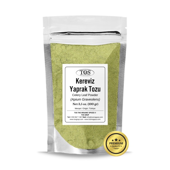 Kereviz Yaprak Tozu 100 gr (1. Kalite) Apium Graveolens