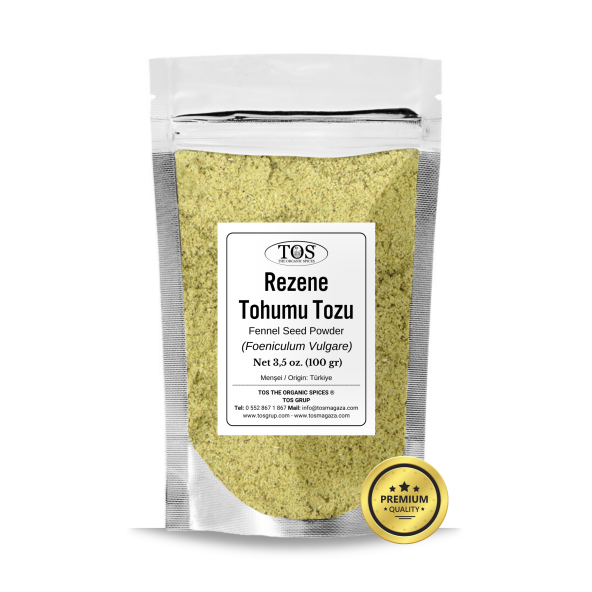 Rezene Tohumu Tozu 100 gr (1. Kalite) Foeniculum Vulgare