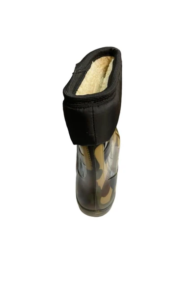 güven kundura İçi Yünlü Kar Yağmur Botu - Resim 10