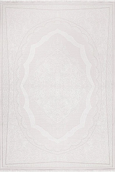 Pastel Halı Zena 379A Bej Serisi Akrilik Salon Oturma Yatak Odası Halısı ürün görseli 1