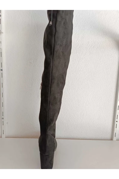 güven kundura Kadın Diz Üstü Diz Altı Çizme - 4