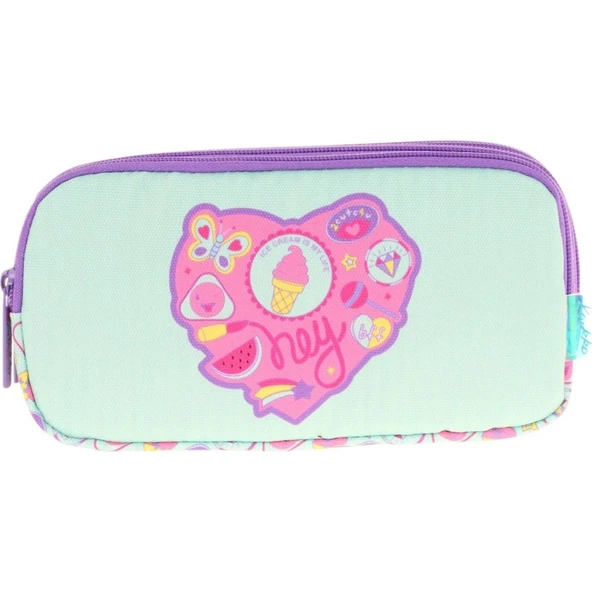Kaukko Kıds 3 Bölmeli Kalem Çantası (paterned Candy) - Resim 2
