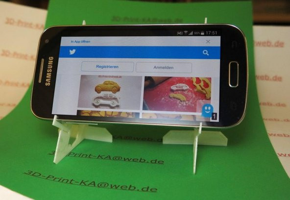 Cep Telefonu Standı Kartvizit Boyutunda Telefon Tutucu  Stant - 9