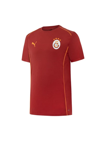Galatasaray Orijinal Lisanslı 2024/25 Kırmızı Antrenman T-Shirt Gs Aslan Baskılı Hediyelik Ahşap Kutulu - Resim 2