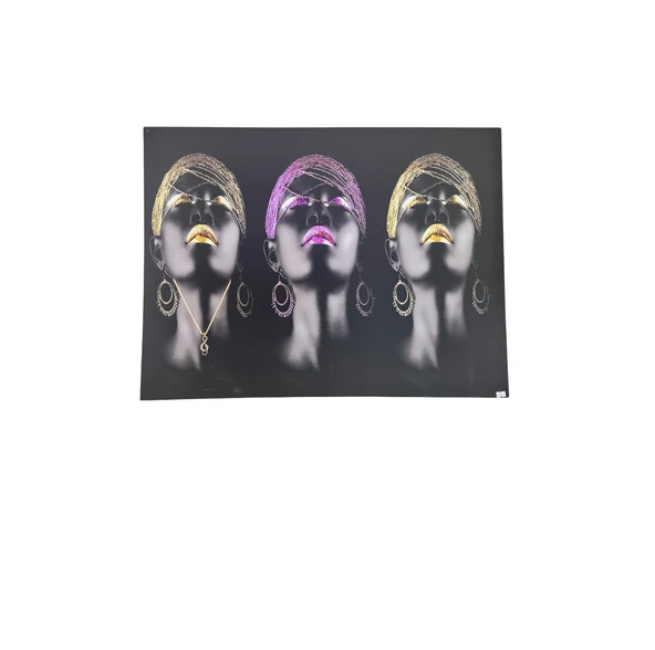 İBİCO ( BÜYÜK ) ( LED IŞIKLI ) ( 64X84CM ) KANVAS TABLO - 2