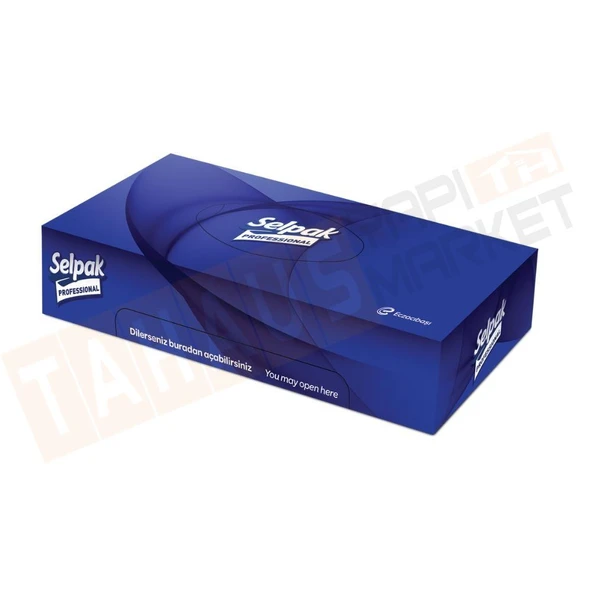 SELPAK PROFESSİONAL PREMİUM KUTU MENDİL 50 Lİ - 1