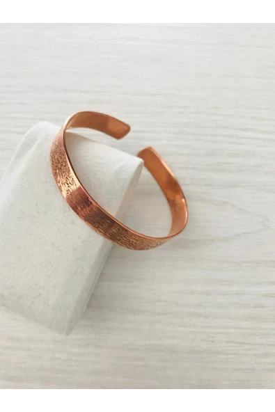 MK TASARIM GERÇEK BAKIR BİLEKLİK MKT055 - Resim 2